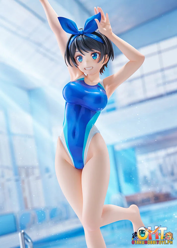 AMAKUNI 1/7 Swimsuit Silhouette Rent-A-Girlfriend Ruka Sarashina Competion Swimsuit Ver. Scale Figure