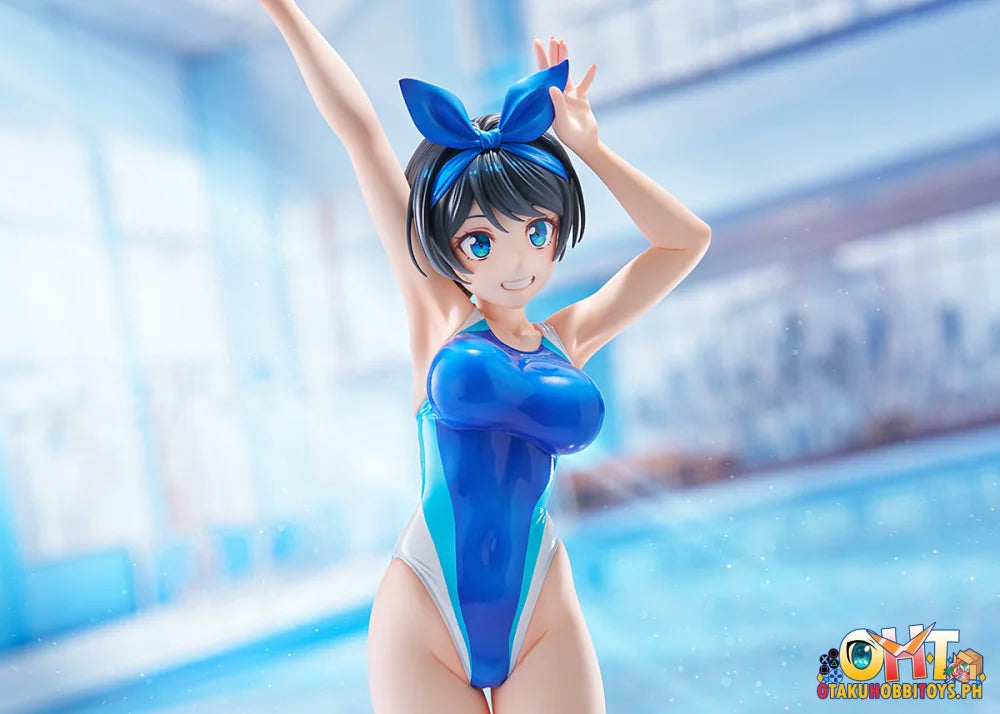 AMAKUNI 1/7 Swimsuit Silhouette Rent-A-Girlfriend Ruka Sarashina Competion Swimsuit Ver. Scale Figure