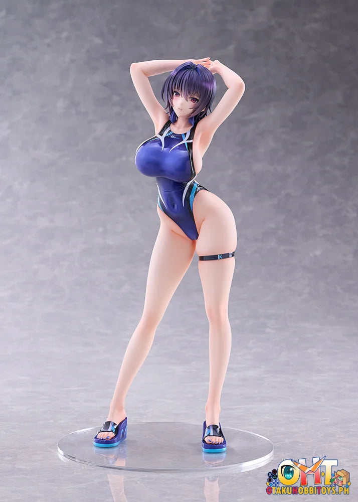 AMAKUNI Halcon Illustration 1/7 Swimsuit Silhouette Kasumi Kenzaki Competition Swimsuit Ver. - Scale Figure