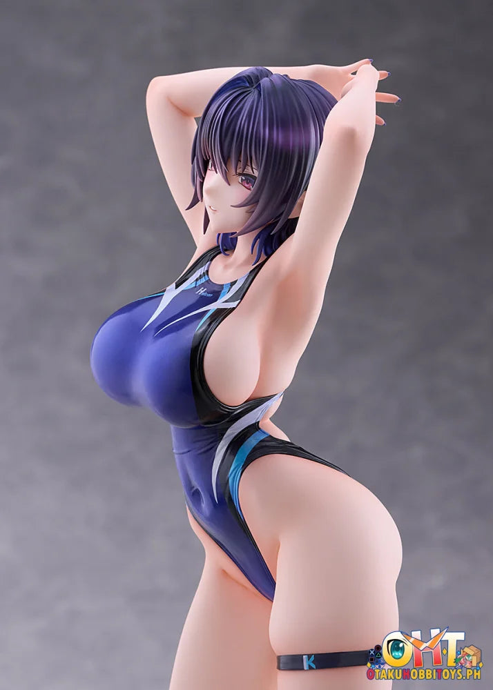 AMAKUNI Halcon Illustration 1/7 Swimsuit Silhouette Kasumi Kenzaki Competition Swimsuit Ver. - Scale Figure