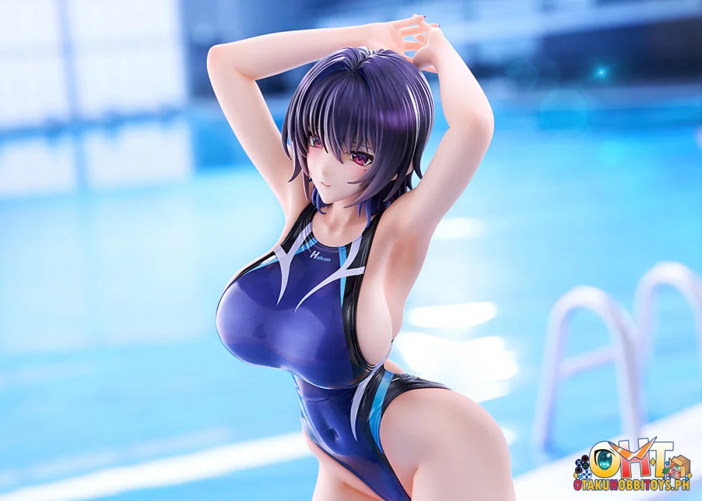 AMAKUNI Halcon Illustration 1/7 Swimsuit Silhouette Kasumi Kenzaki Competition Swimsuit Ver. - Scale Figure