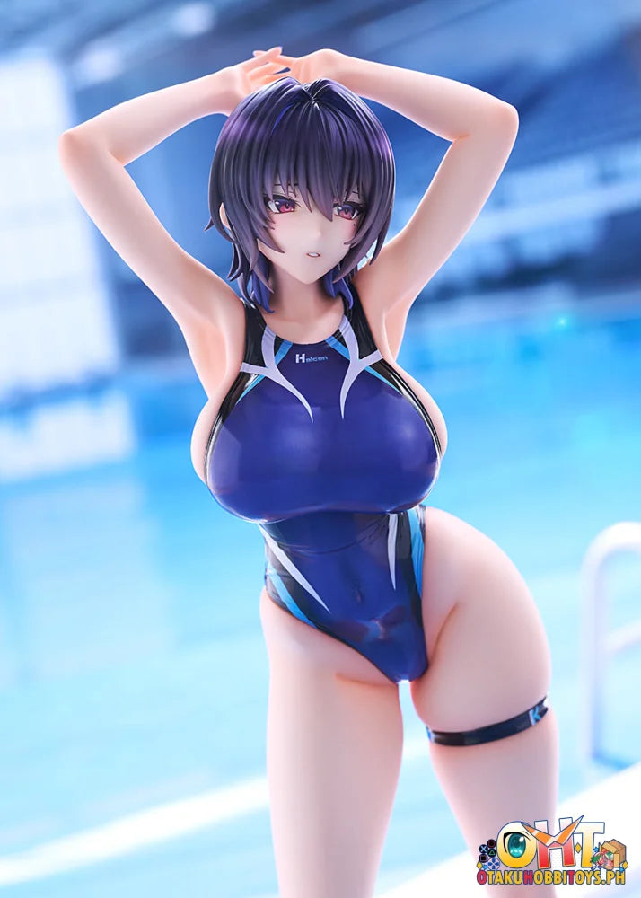 AMAKUNI Halcon Illustration 1/7 Swimsuit Silhouette Kasumi Kenzaki Competition Swimsuit Ver. - Scale Figure