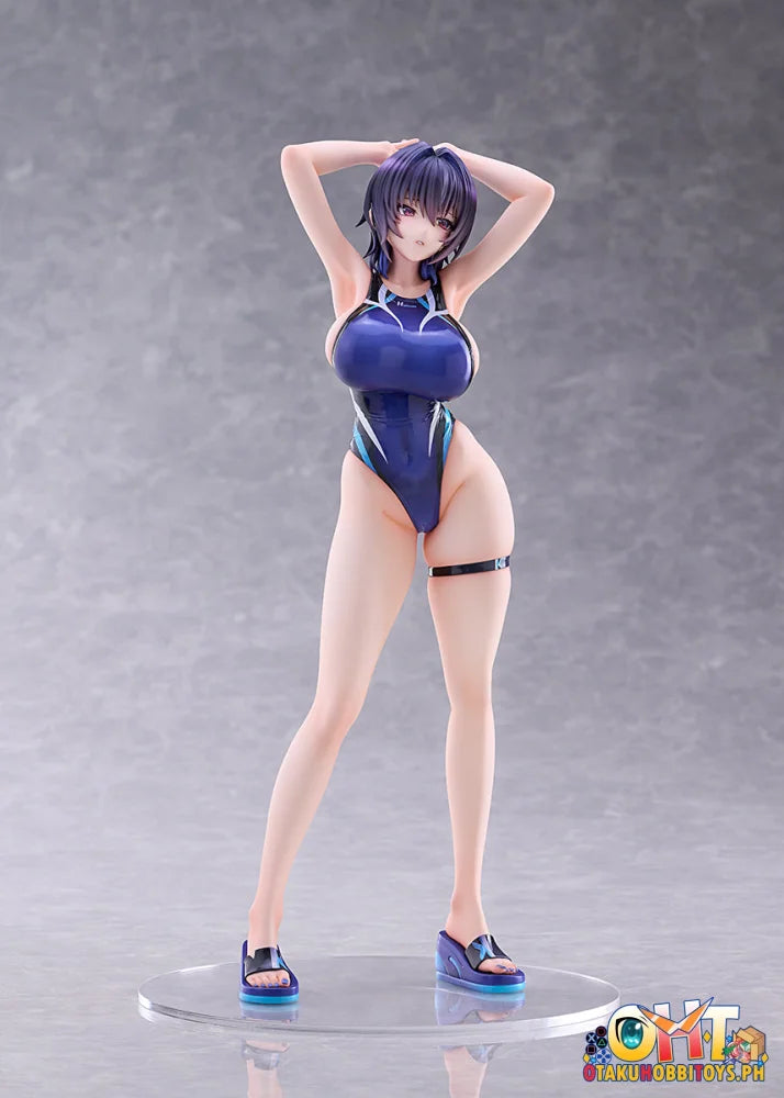 AMAKUNI Halcon Illustration 1/7 Swimsuit Silhouette Kasumi Kenzaki Competition Swimsuit Ver. - Scale Figure