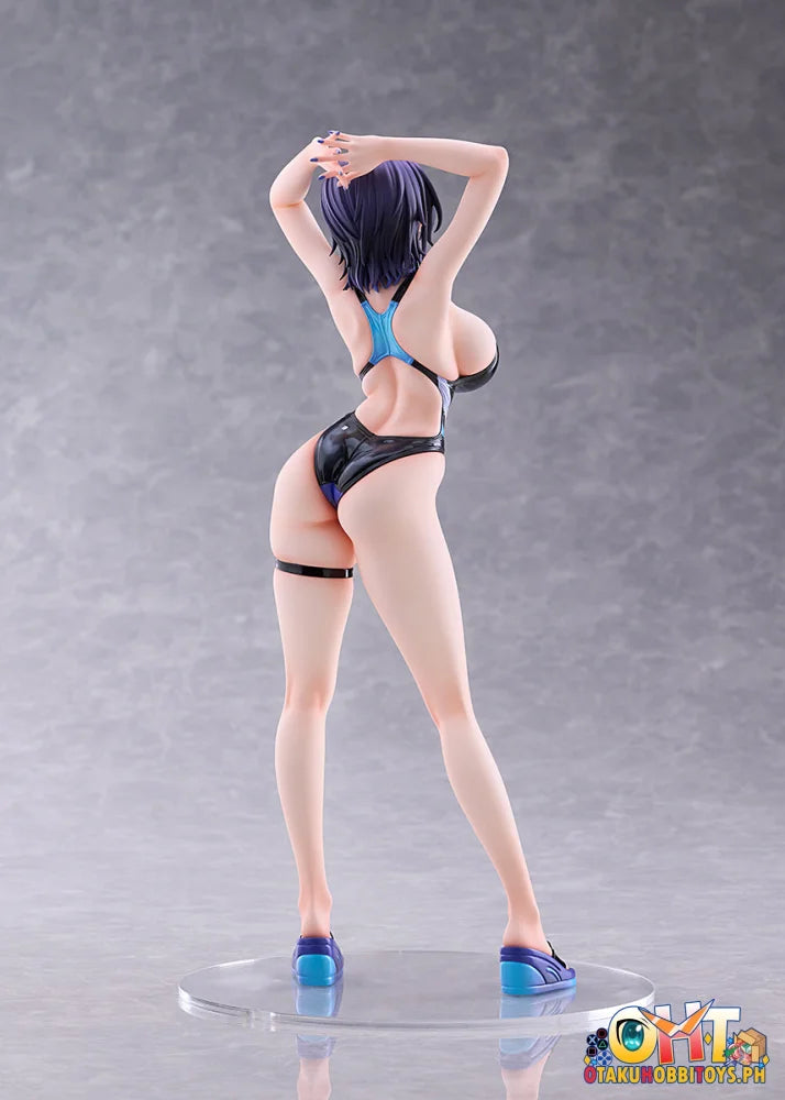 AMAKUNI Halcon Illustration 1/7 Swimsuit Silhouette Kasumi Kenzaki Competition Swimsuit Ver. - Scale Figure
