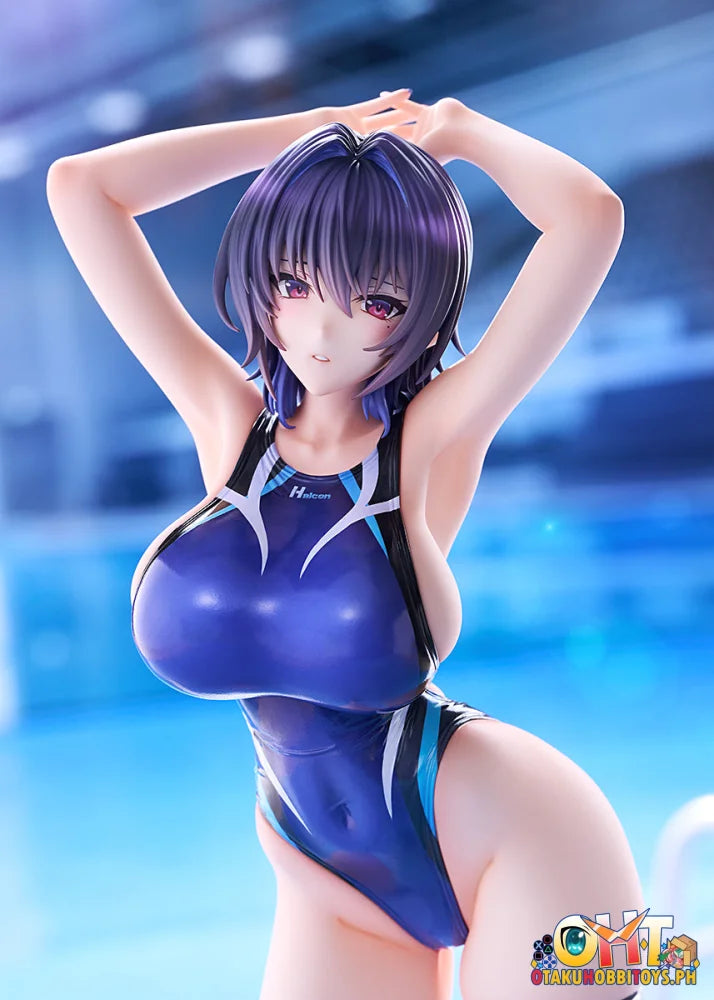 AMAKUNI Halcon Illustration 1/7 Swimsuit Silhouette Kasumi Kenzaki Competition Swimsuit Ver. - Scale Figure