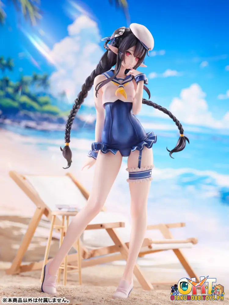 Amiami X Amakuni Phantasy Star Online 2 Es 1/7 Blue Sea Annette - Summer Vacation Scale Figure