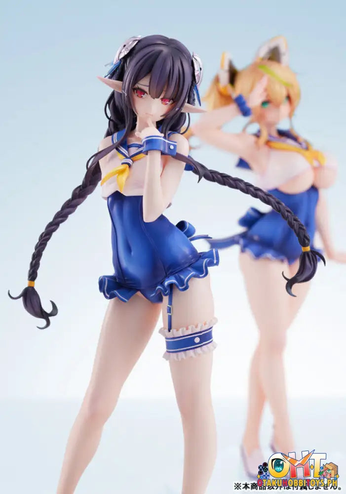 Amiami X Amakuni Phantasy Star Online 2 Es 1/7 Blue Sea Annette - Summer Vacation Scale Figure