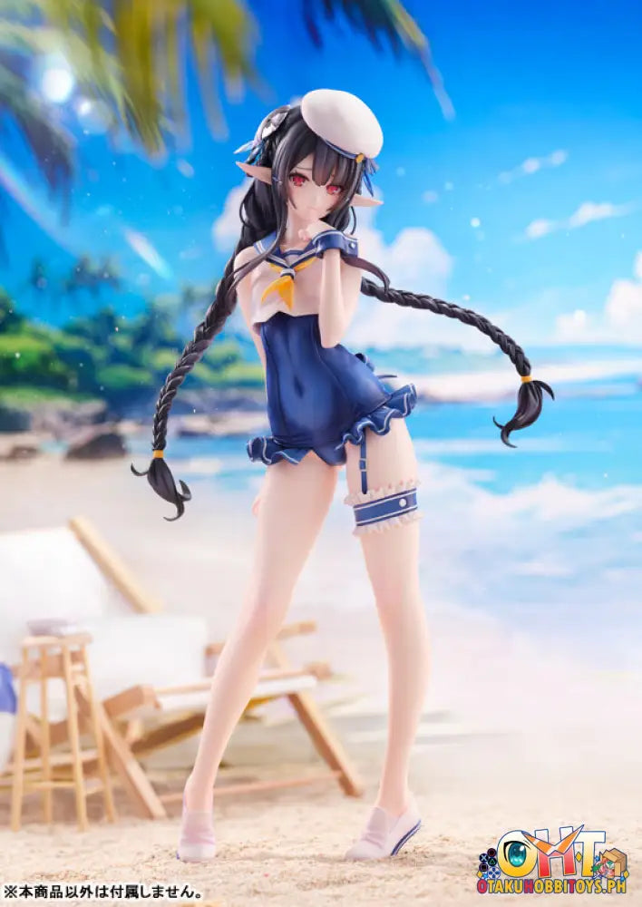 Amiami X Amakuni Phantasy Star Online 2 Es 1/7 Blue Sea Annette - Summer Vacation Scale Figure