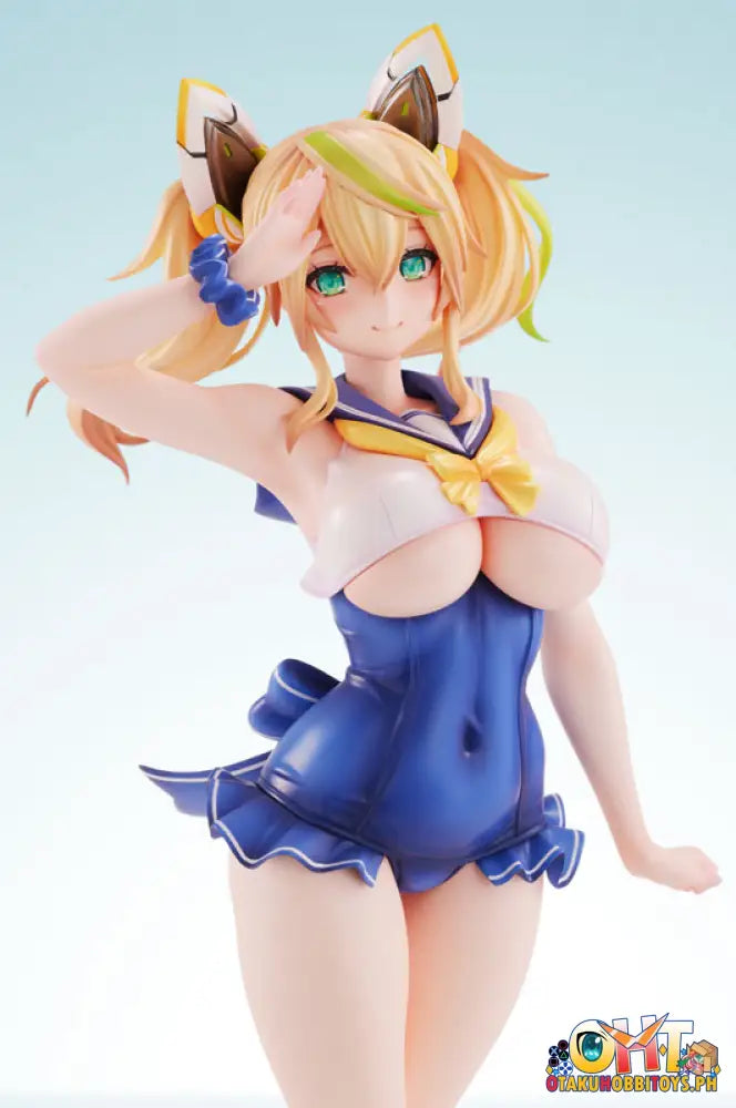 Amiami X Amakuni Phantasy Star Online 2 Es 1/7 Cool Breeze Gene - Summer Vacation Scale Figure