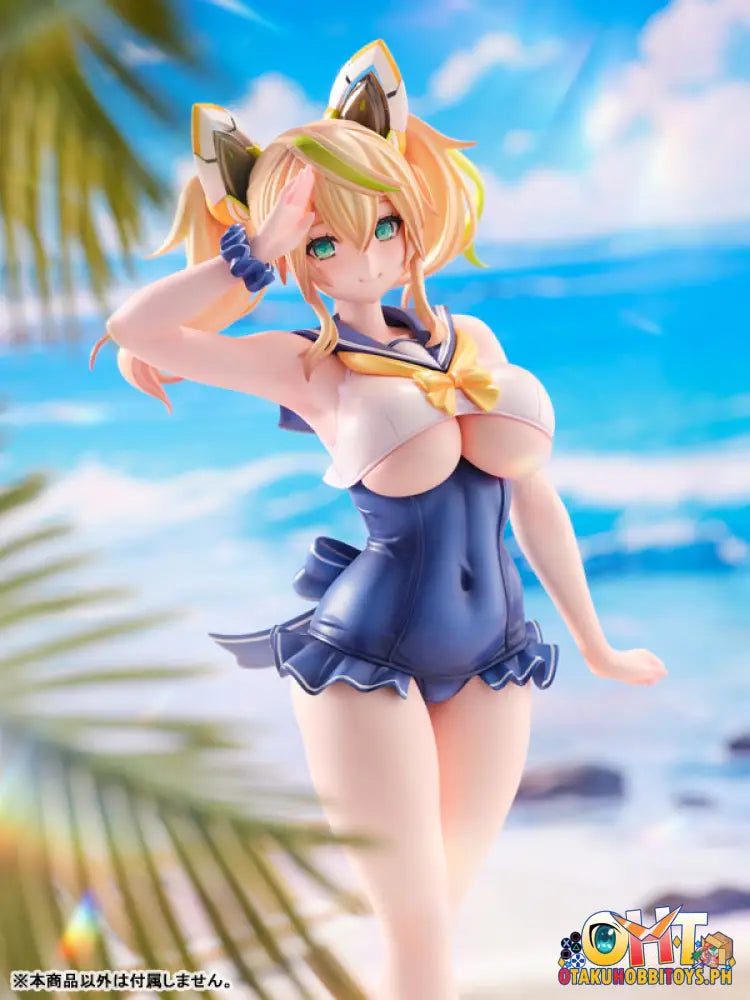 Amiami X Amakuni Phantasy Star Online 2 Es 1/7 Cool Breeze Gene - Summer Vacation Scale Figure