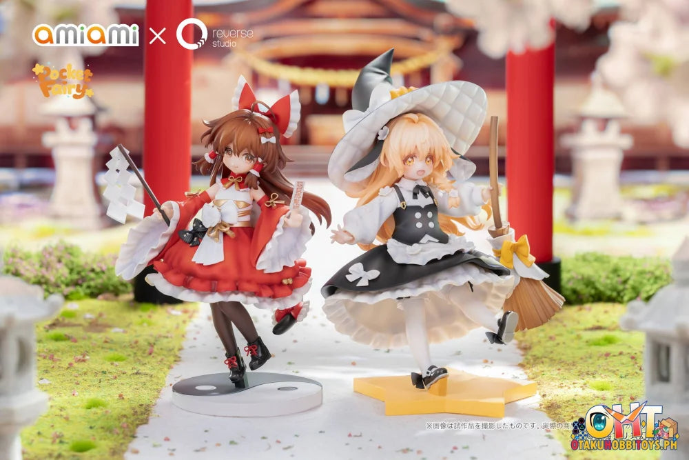 AmiAmi x Reverse Studio Reverse Palm Spirit Touhou Project Reimu Hakurei & Marisa Kirisame