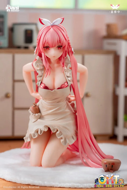 Animester 1/7 White Rabbit Rosu Apron Version Scale Figure
