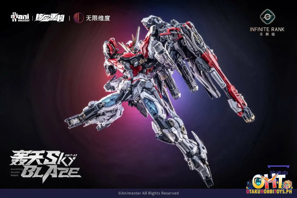 Animester x Infinite Dimension 1/72 Alloy Mecha No.03 Sky Blaze - Scale Figure