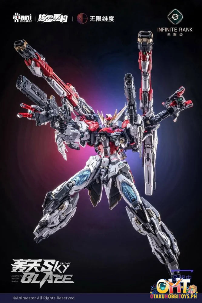 Animester x Infinite Dimension 1/72 Alloy Mecha No.03 Sky Blaze - Scale Figure