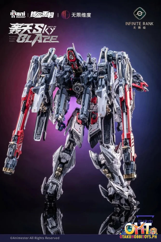 Animester x Infinite Dimension 1/72 Alloy Mecha No.03 Sky Blaze - Scale Figure
