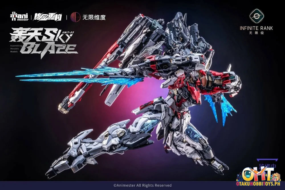 Animester x Infinite Dimension 1/72 Alloy Mecha No.03 Sky Blaze - Scale Figure