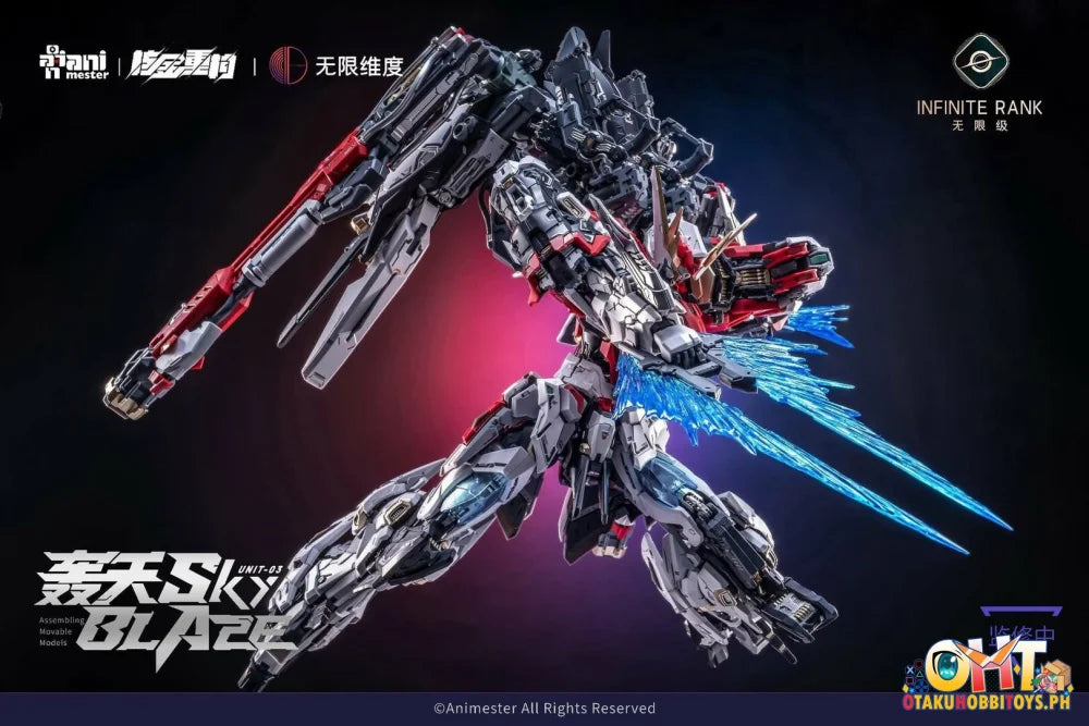 Animester x Infinite Dimension 1/72 Alloy Mecha No.03 Sky Blaze - Scale Figure