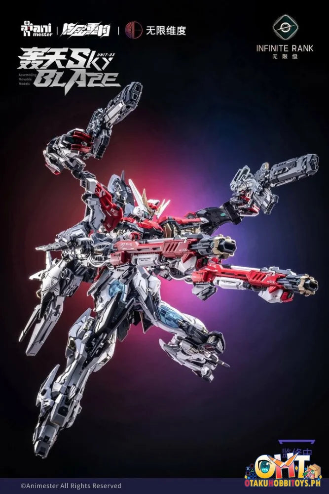 Animester x Infinite Dimension 1/72 Alloy Mecha No.03 Sky Blaze - Scale Figure