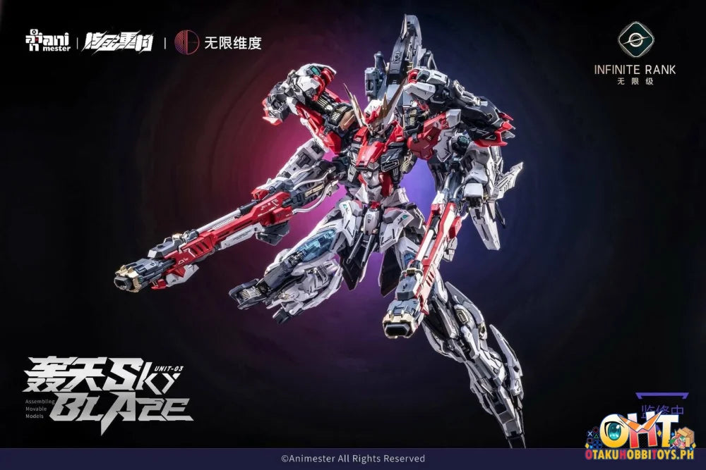Animester x Infinite Dimension 1/72 Alloy Mecha No.03 Sky Blaze - Scale Figure