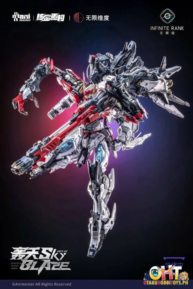 Animester x Infinite Dimension 1/72 Alloy Mecha No.03 Sky Blaze - Scale Figure