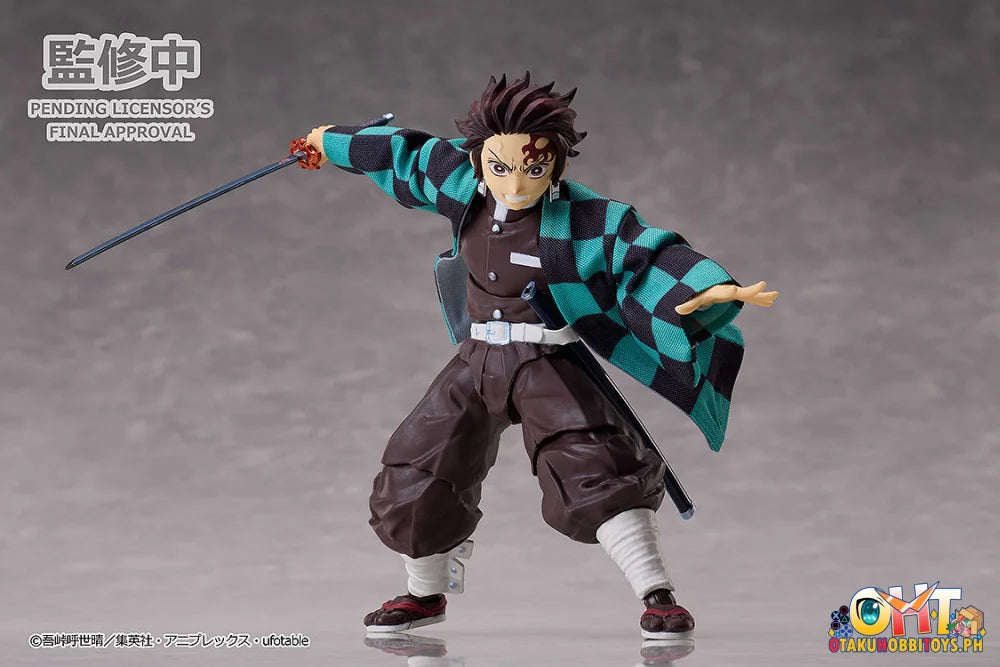 Aniplex Demon Slayer: Kimetsu no Yaiba BUZZmod. Demon Slayer:Kimetsu no Yaiba Tanjiro Kamado Ver. 2 Articulated Figure