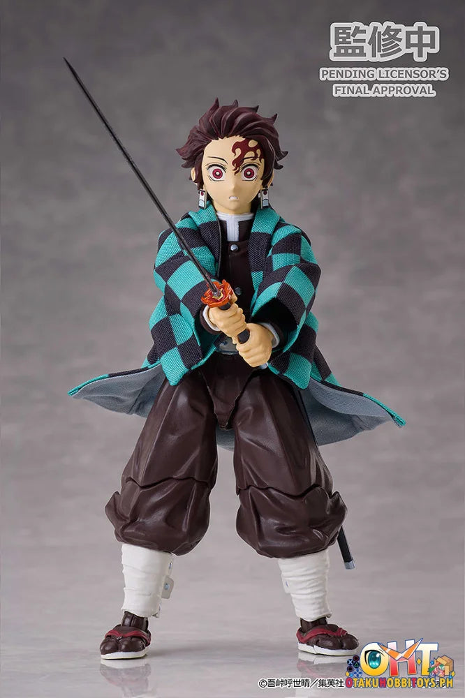 Aniplex Demon Slayer: Kimetsu no Yaiba BUZZmod. Demon Slayer:Kimetsu no Yaiba Tanjiro Kamado Ver. 2 Articulated Figure