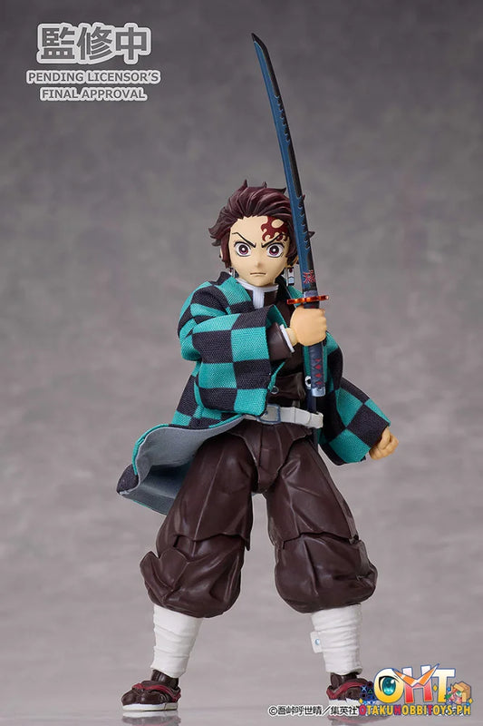Aniplex Demon Slayer: Kimetsu no Yaiba BUZZmod. Demon Slayer:Kimetsu no Yaiba Tanjiro Kamado Ver. 2 Articulated Figure