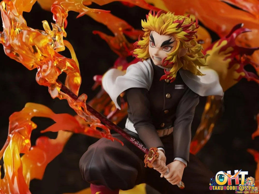 Aniplex Demon Slayer: Kimetsu no Yaiba Mugen Train Arc 1/8 Kyojuro Rengoku Flame Breathing Ninth Form: Rengoku - ON HAND