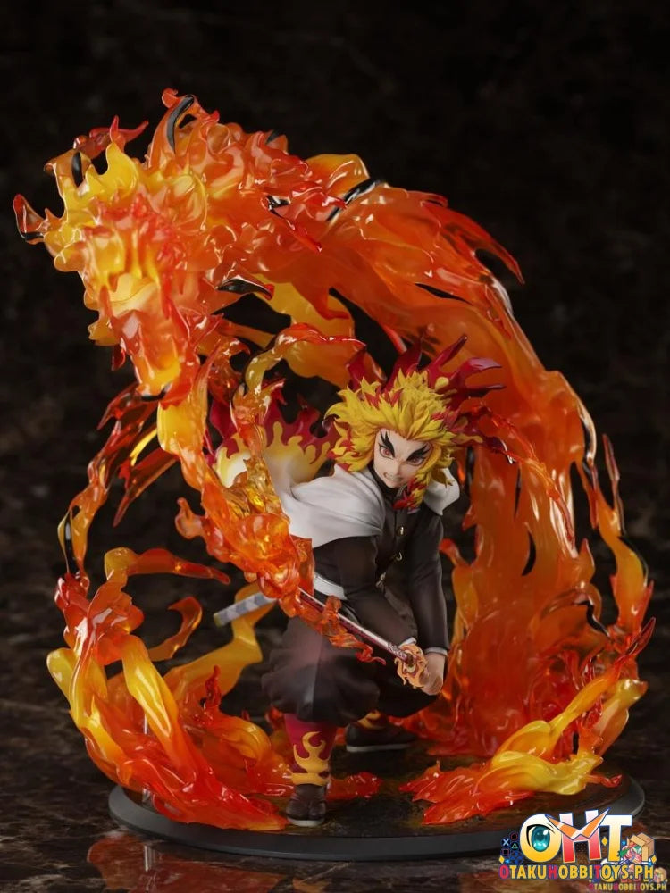 Aniplex Demon Slayer: Kimetsu no Yaiba Mugen Train Arc 1/8 Kyojuro Rengoku Flame Breathing Ninth Form: Rengoku - ON HAND