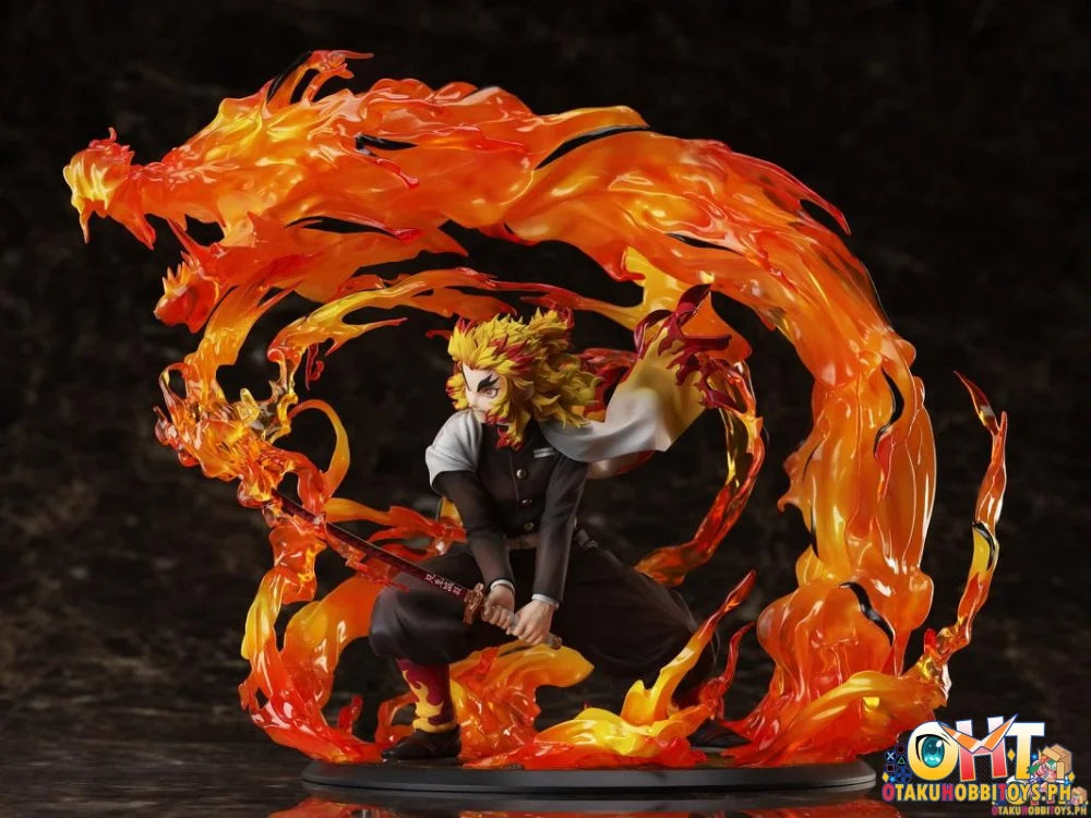 Aniplex Demon Slayer: Kimetsu no Yaiba Mugen Train Arc 1/8 Kyojuro Rengoku Flame Breathing Ninth Form: Rengoku - ON HAND