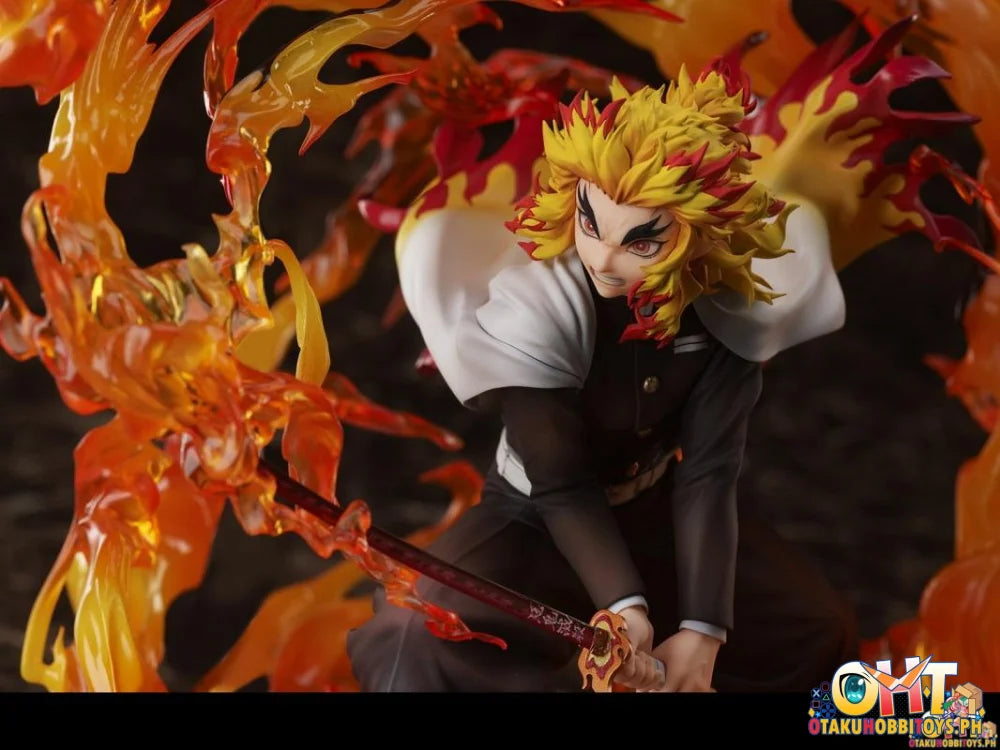 Aniplex Demon Slayer: Kimetsu no Yaiba Mugen Train Arc 1/8 Kyojuro Rengoku Flame Breathing Ninth Form: Rengoku - ON HAND