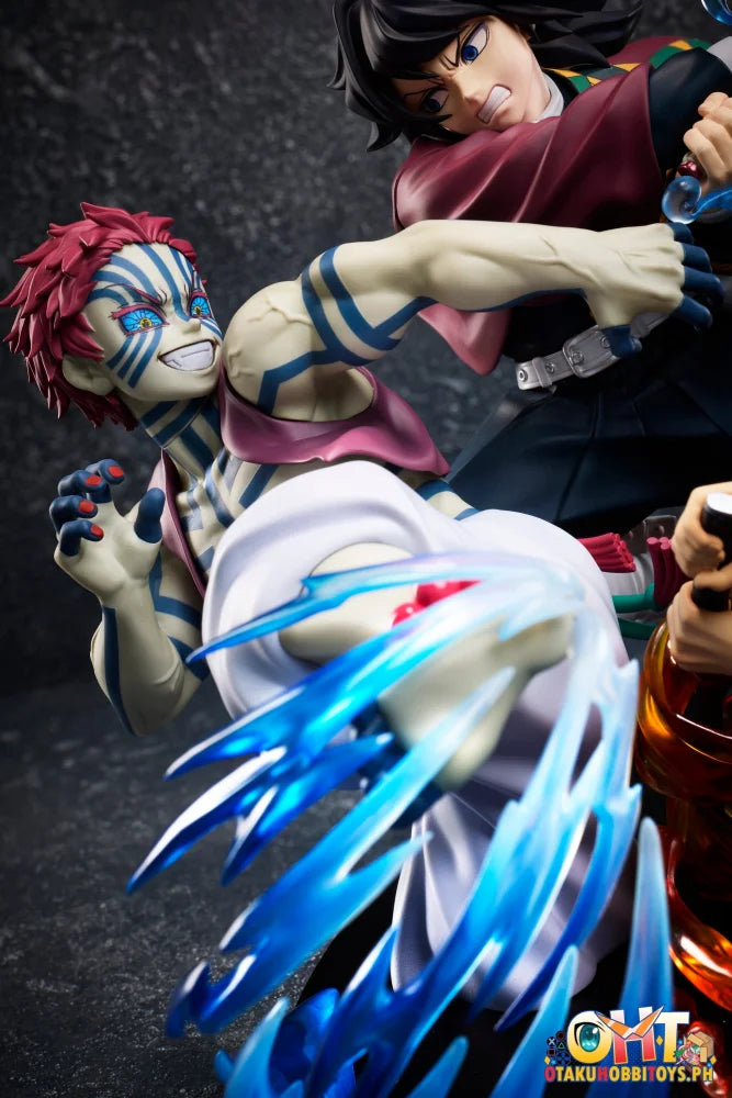 Aniplex Demon Slayer Kimetsu no Yaiba Tanjiro Kamado & Giyu Tomioka & Akaza Figure