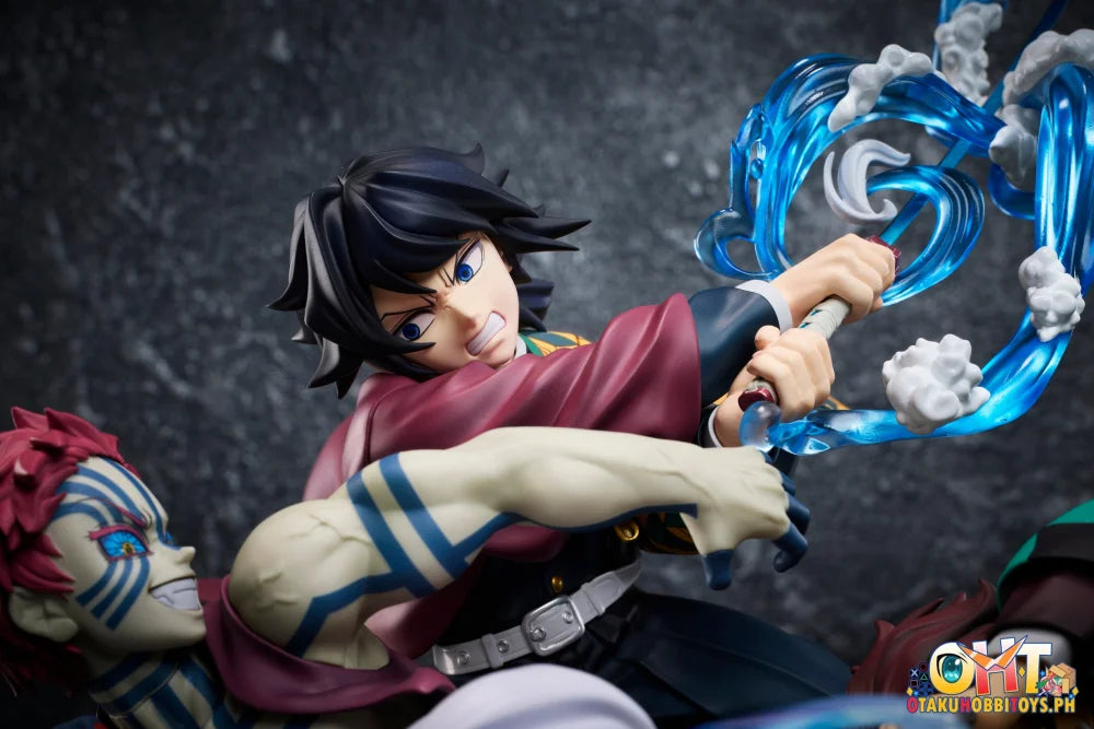 Aniplex Demon Slayer Kimetsu no Yaiba Tanjiro Kamado & Giyu Tomioka & Akaza Figure