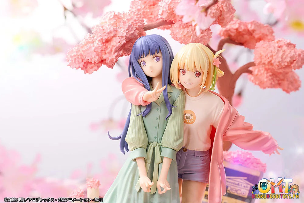 Aniplex Lycoris Recoil Chisato Nishikigi & Takina Inoue Spring Ver. Non-Scale Figure - Scale Figure