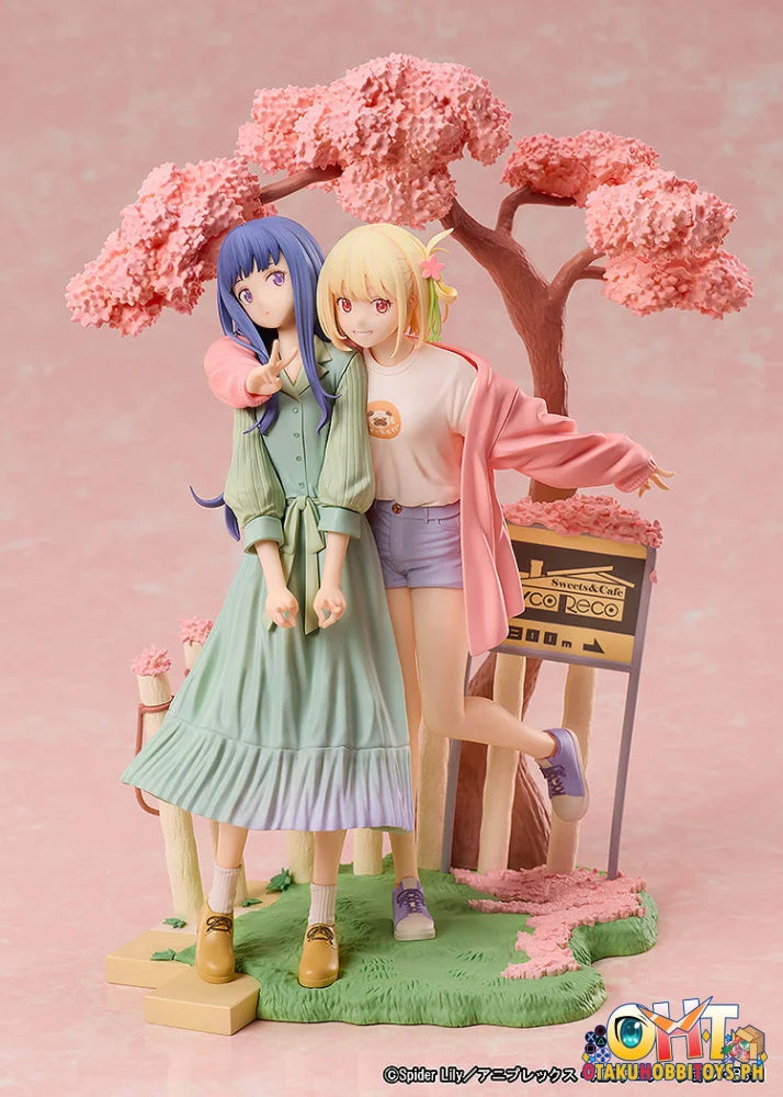 Aniplex Lycoris Recoil Chisato Nishikigi & Takina Inoue Spring Ver. Non-Scale Figure - Scale Figure
