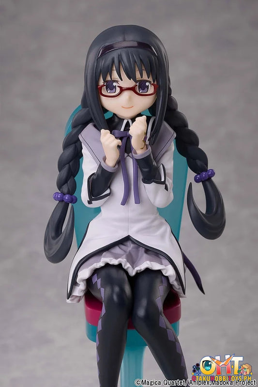 Aniplex Puella Magi Madoka Magica The Movie -Rebellion- Homura Akemi Tea Party Cake Song Ver. Non Scale Figure Scale