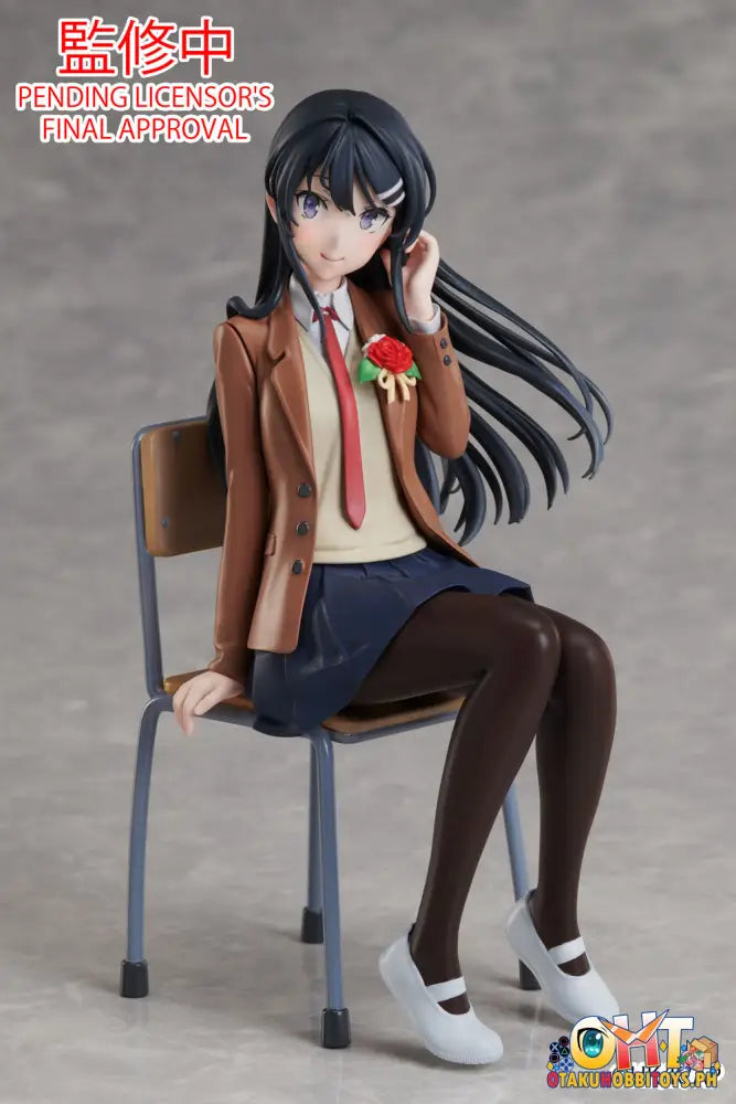 Aniplex Rascal Does Not Dream Of A Knapsack Kid Mai Sakurajima Graduation Ver. Scale Figure