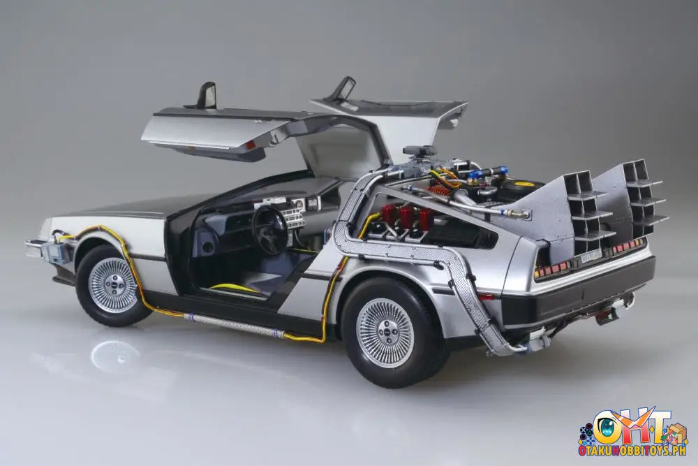 Aoshima Back To The Future Movie Mecha No.bt-01 1/24 Time Machine From Back To The Future Part