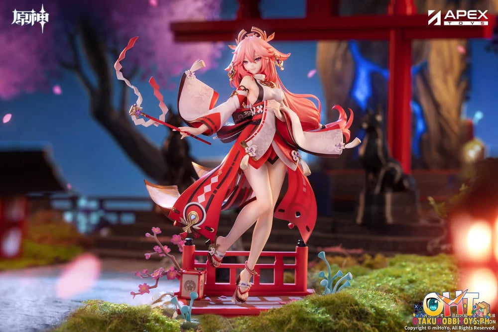 APEX TOYS 1/7 Genshin Impact Astute Amusement - Yae Miko *BONUSES Scale Figure