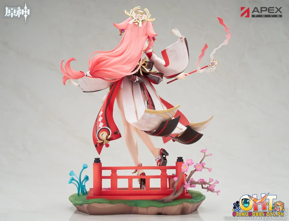 APEX TOYS 1/7 Genshin Impact Astute Amusement - Yae Miko *BONUSES Scale Figure