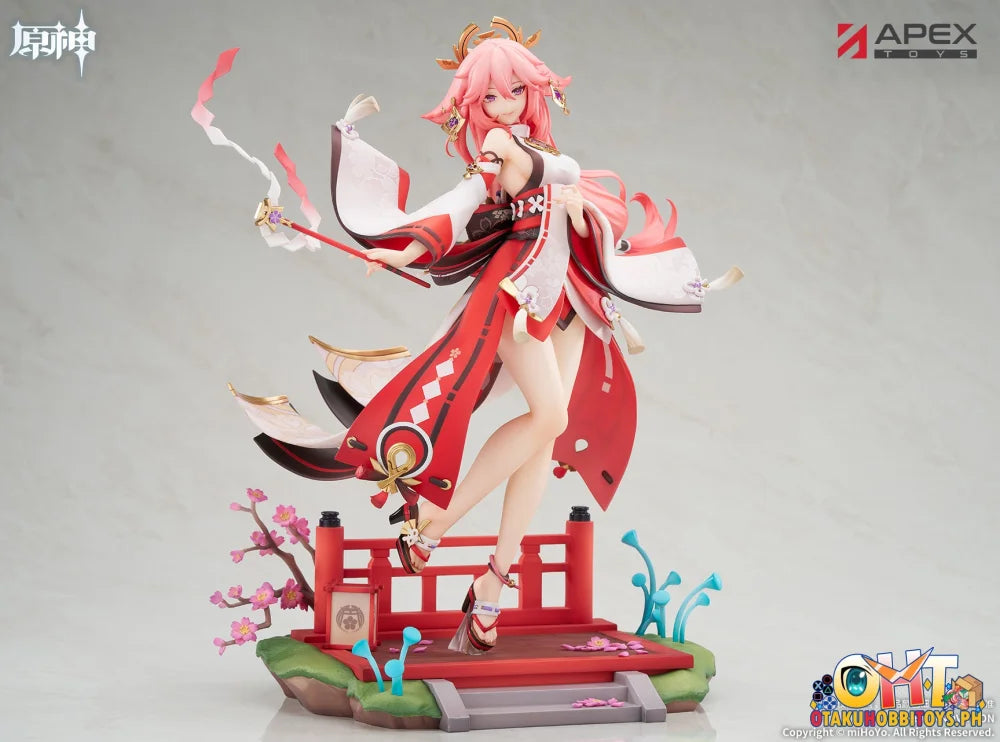 APEX TOYS 1/7 Genshin Impact Astute Amusement - Yae Miko *BONUSES Scale Figure