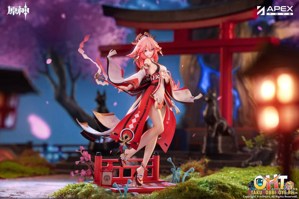 APEX TOYS 1/7 Genshin Impact Astute Amusement - Yae Miko *BONUSES Scale Figure