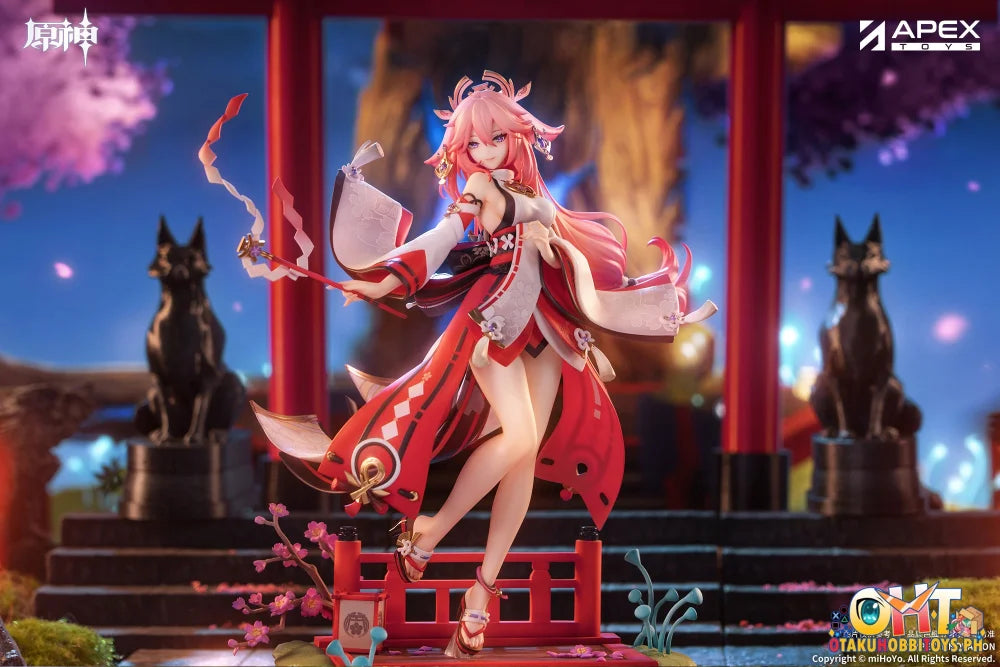 APEX TOYS 1/7 Genshin Impact Astute Amusement - Yae Miko *BONUSES Scale Figure