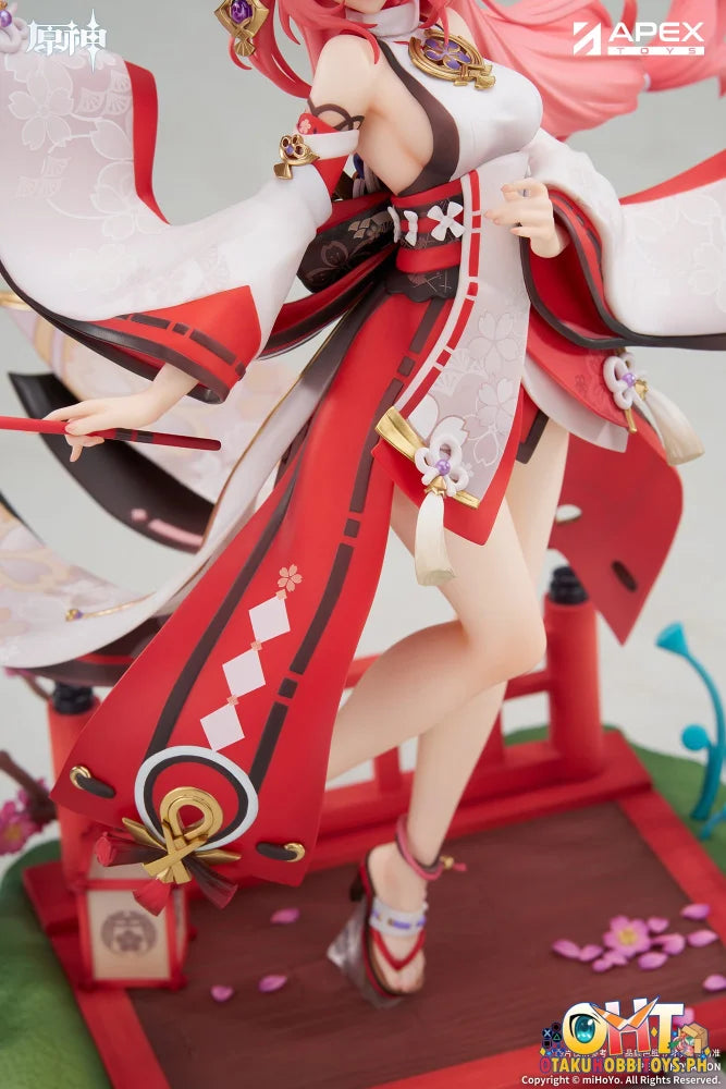 APEX TOYS 1/7 Genshin Impact Astute Amusement - Yae Miko *BONUSES Scale Figure