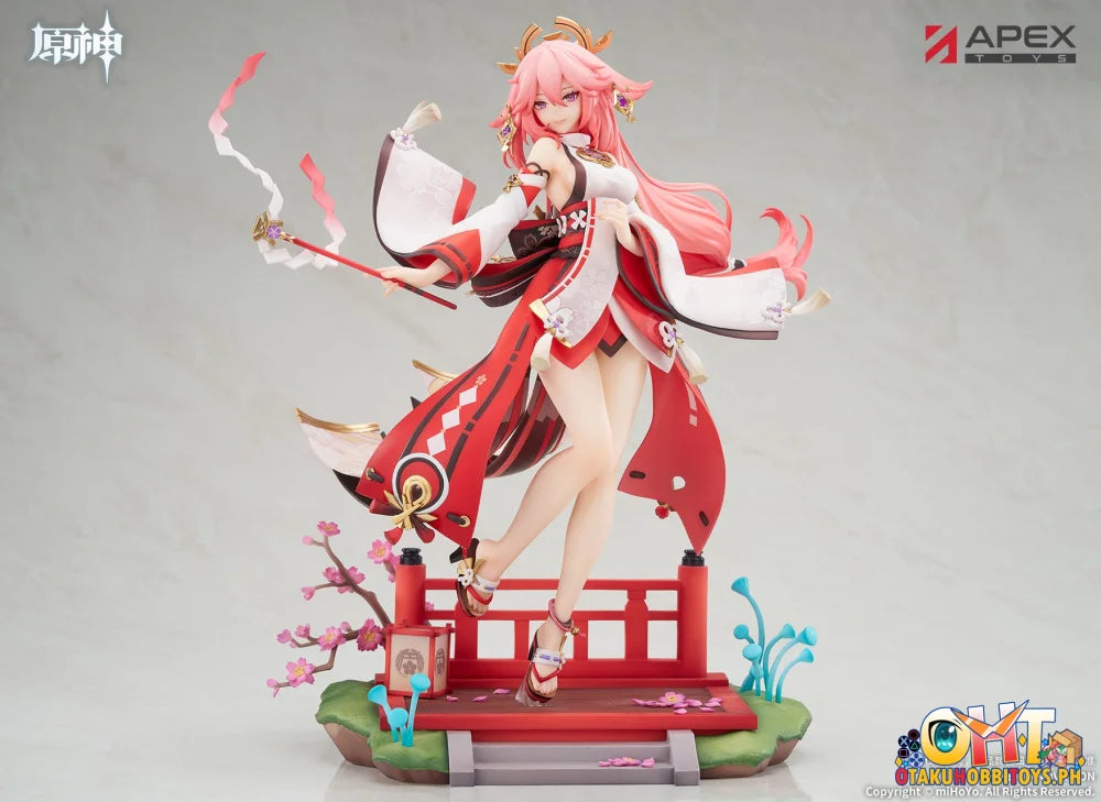 APEX TOYS 1/7 Genshin Impact Astute Amusement - Yae Miko *BONUSES Scale Figure