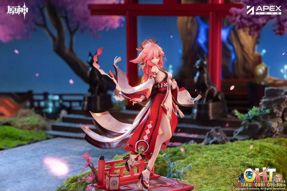 APEX TOYS 1/7 Genshin Impact Astute Amusement - Yae Miko *BONUSES Scale Figure