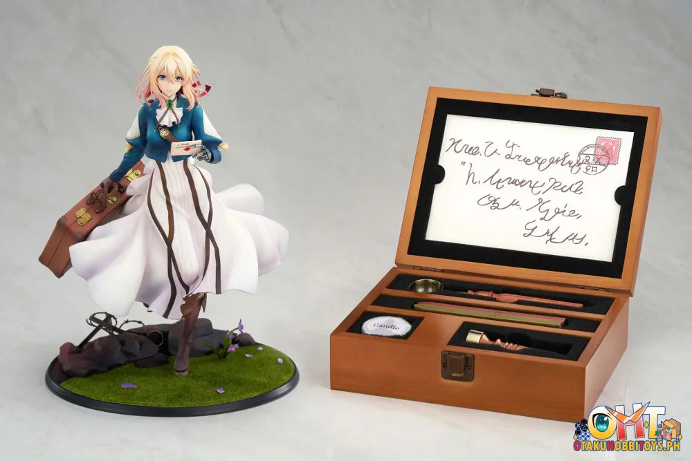 APEX TOYS 1/7 Violet Evergarden Auto Memory Doll Ver. Painted Figure with BONUS Scale Figure