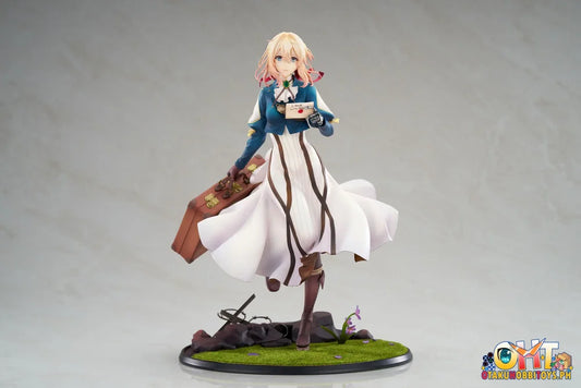 APEX TOYS 1/7 Violet Evergarden Auto Memory Doll Ver. Painted Figure with BONUS Scale Figure