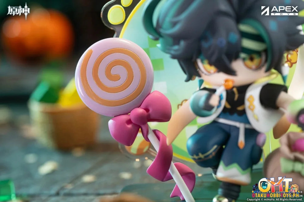 APEX TOYS Genshin Impact Twilight Whimsy Series - Kinich Chibi Painted Figure w BONUS