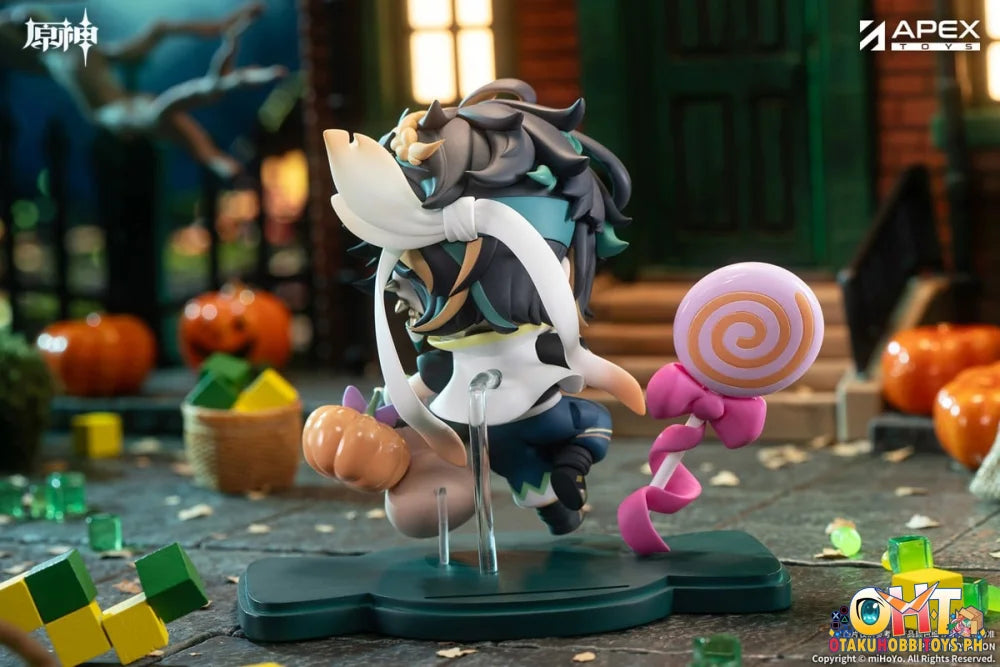 APEX TOYS Genshin Impact Twilight Whimsy Series - Kinich Chibi Painted Figure w BONUS